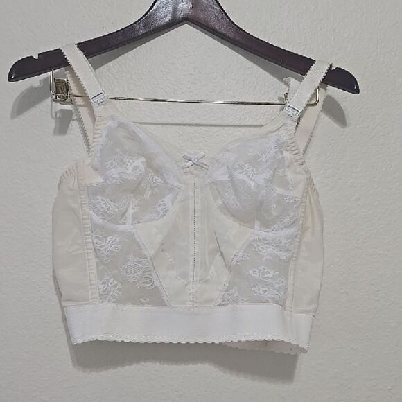 Bali Vintage Corset, Lace Bra 38B - Picture 1 of 9